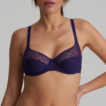 Marie Jo Tulio full cup wire bra B-E cup, color majestic purple