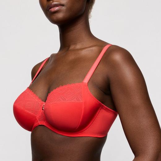 PrimaDonna Twist Grace Bay full cup wire bra B-G cup, color coral