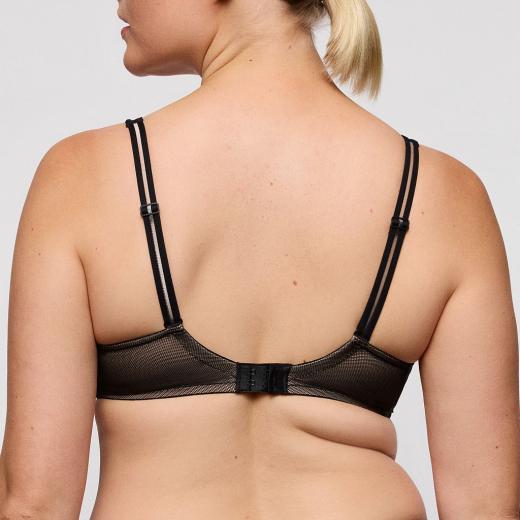 PrimaDonna Twist Cools halb unterlegter Bügel BH tief dekolletiert Cup B-F, Farbe schwarz
