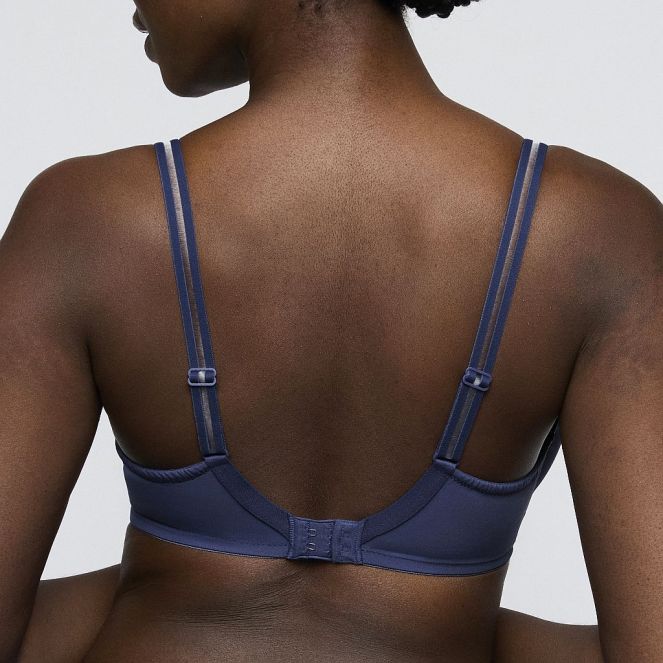 PrimaDonna Twist Twist Side full cup wire bra B-G cup, color indigofera