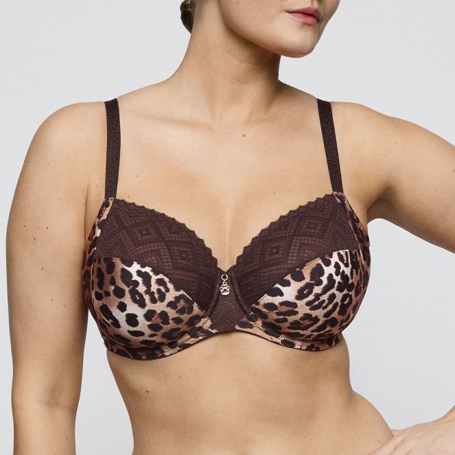 PrimaDonna Twist Giganni Bügel BH Vollschale Cup B-G, Farbe leopard bloom