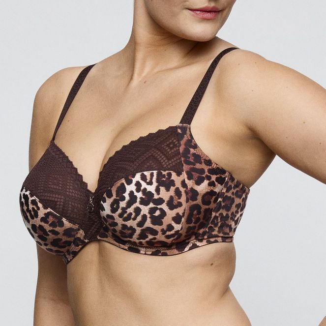 PrimaDonna Twist Giganni Bügel BH Vollschale Cup B-G, Farbe leopard bloom