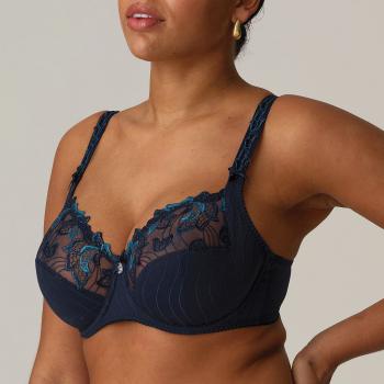 PrimaDonna Deauville full cup wire bra B-E cup, color velvet blue