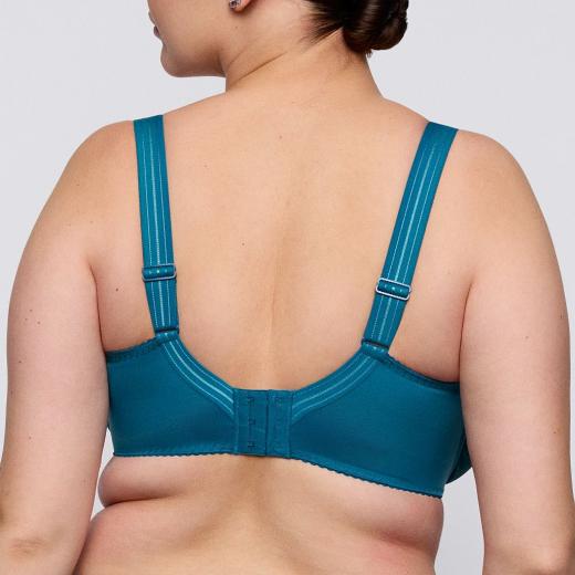 Primadonna Deauville full cup wire bra I-K cup, color peacock