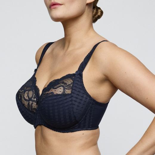 Primadonna Madison full cup wire bra B-E cup, color velvet blue