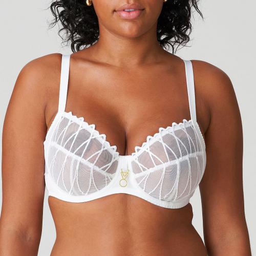 PrimaDonna Arthill full cup wire bra C-H cup, color white