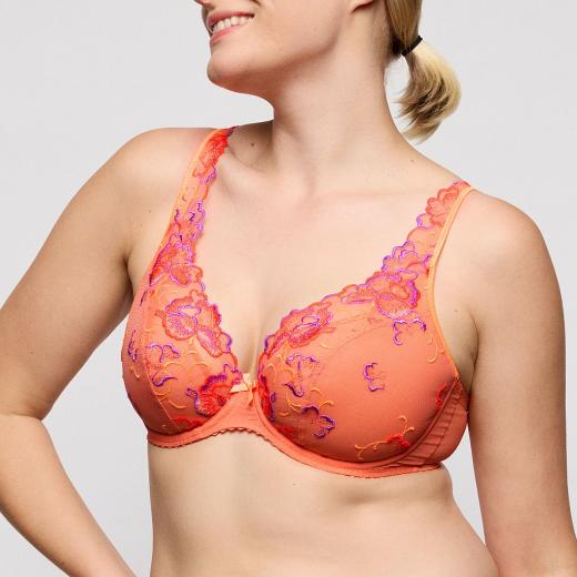 PrimaDonna Devdaha halb unterlegter Bügel BH tief dekolletiert Cup C-G, Farbe sunset blush