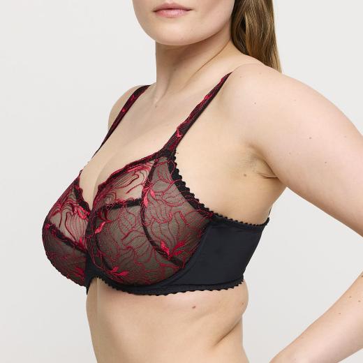 PrimaDonna Springdale Bügel BH Vollschale Cup C-H, Farbe black rose