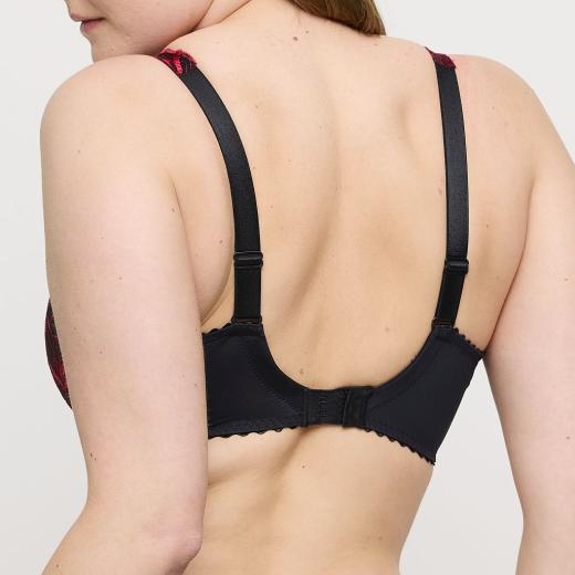 PrimaDonna Springdale Bügel BH Vollschale Cup C-H, Farbe black rose
