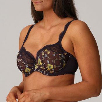 PrimaDonna Malba balcony wire bra vertical seam C-G cup, color amethyst