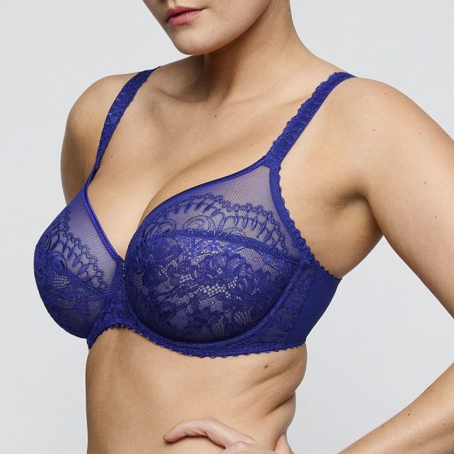 PrimaDonna Shimla Balconette Bügel BH vertikale Naht Cup C-G, Farbe crazy blue