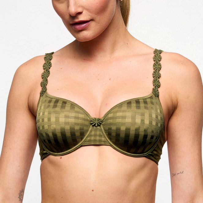 Marie Jo Avero Bügel BH Vollschale nahtlos Cup B-E, Farbe olive