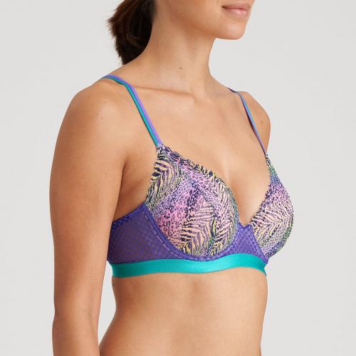 Marie Jo Cillian padded triangle bra A-E cup, color candy pop