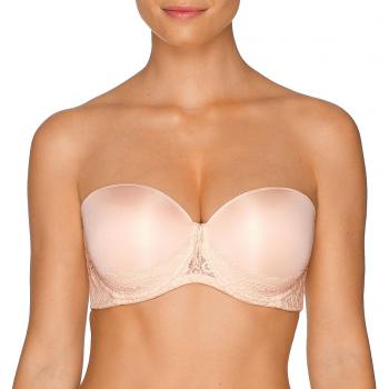 PrimaDonna Twist I Do padded bra - strapless C-D cup, color silky tan