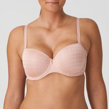 PrimaDonna Twist Torrance padded balcony wire bra C-H cup, color dusty pink