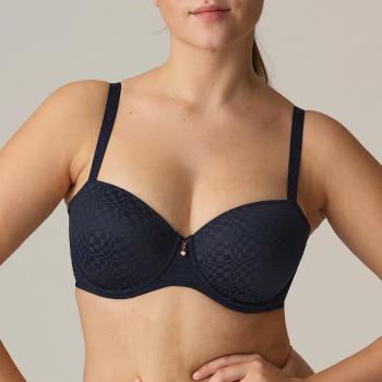 PrimaDonna Twist Yelapa padded balcony wire bra C-G cup, color majestic blue