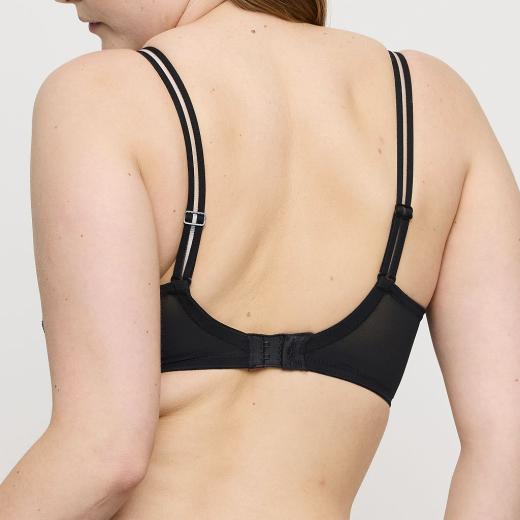 PrimaDonna Twist Nako padded bra - heart shape C-G cup, color black