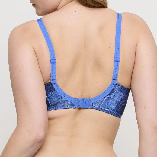 PrimaDonna Twist Mauna Bügel BH unterlegt Herzform Cup C-G, Farbe twill Blue