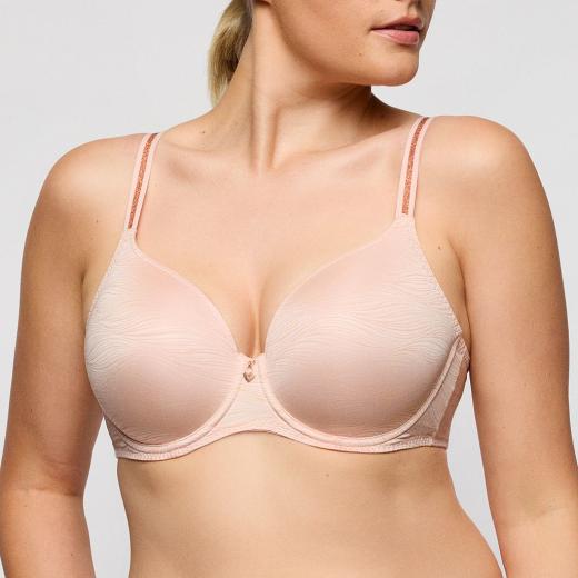 PrimaDonna Twist Briana padded bra - heart shape B-G cup, color pearly pink