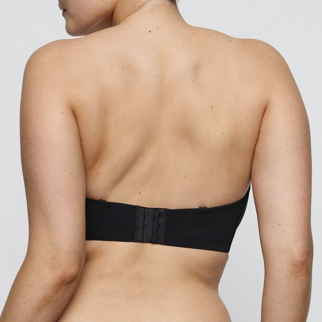 PrimaDonna Twist Twixie padded bra - strapless B-G cup, color black