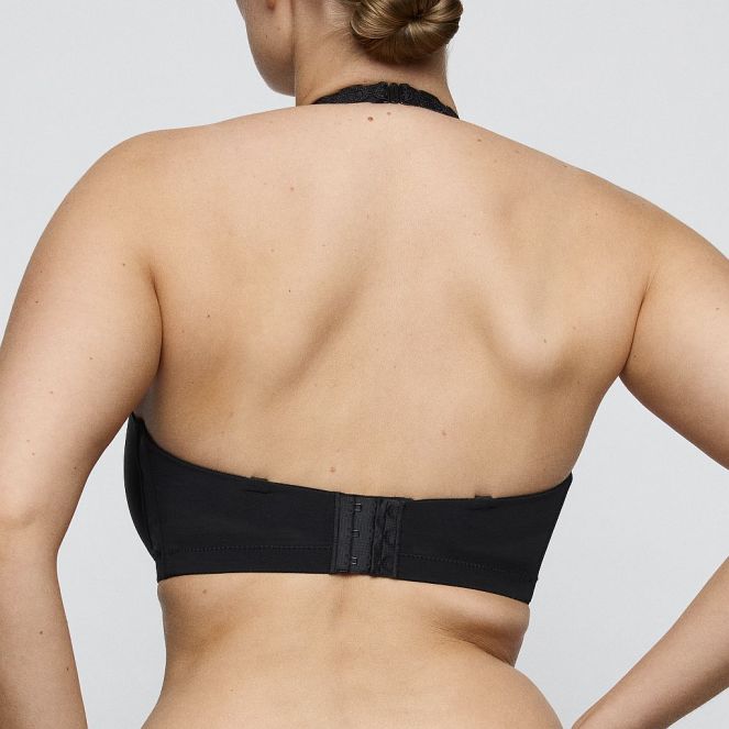 PrimaDonna Twist Twixie padded bra - strapless B-G cup, color black