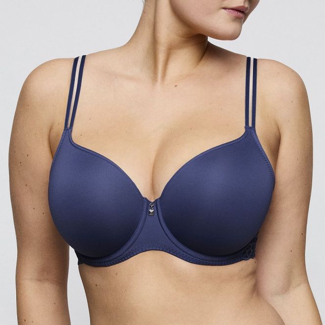 PrimaDonna Twist Twist Side padded bra - heart shape B-G cup, color indigofera