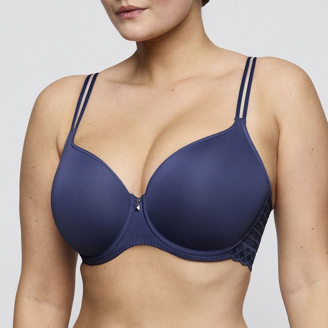 PrimaDonna Twist Twist Side padded bra - heart shape B-G cup, color indigofera