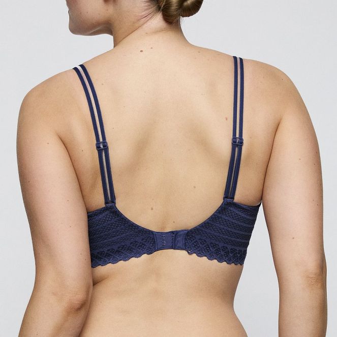 PrimaDonna Twist Twist Side padded bra - heart shape B-G cup, color indigofera