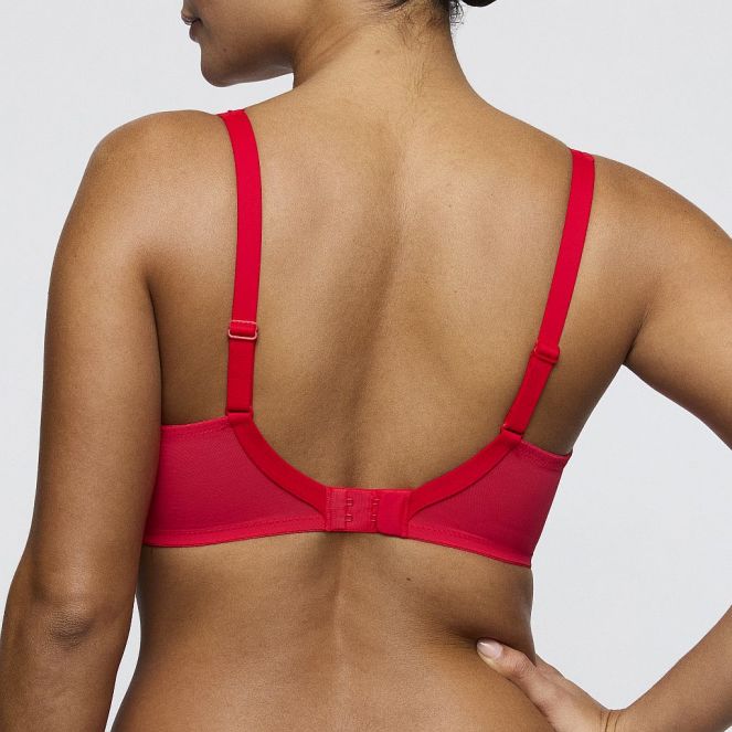 PrimaDonna Twist Wowgirl Bügel BH unterlegt Herzform Cup B-G, Farbe true red