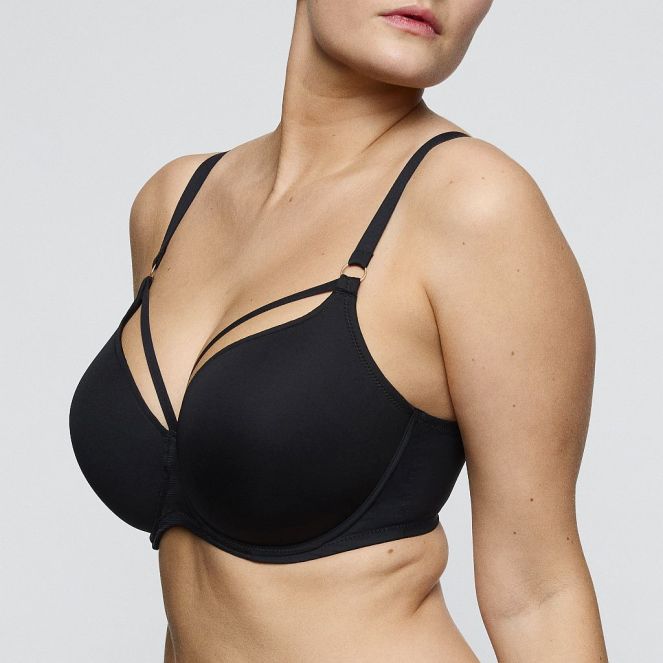 PrimaDonna Twist Sheary padded bra - heart shape B-G cup, color black
