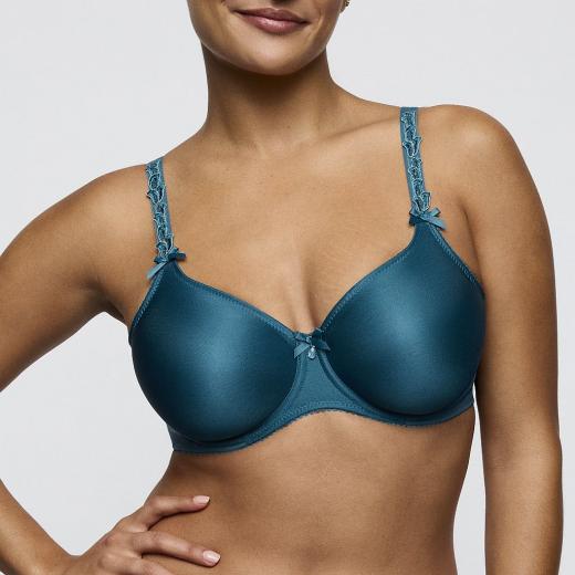 Primadonna Deauville full cup wire bra seamless B-H cup, color peacock