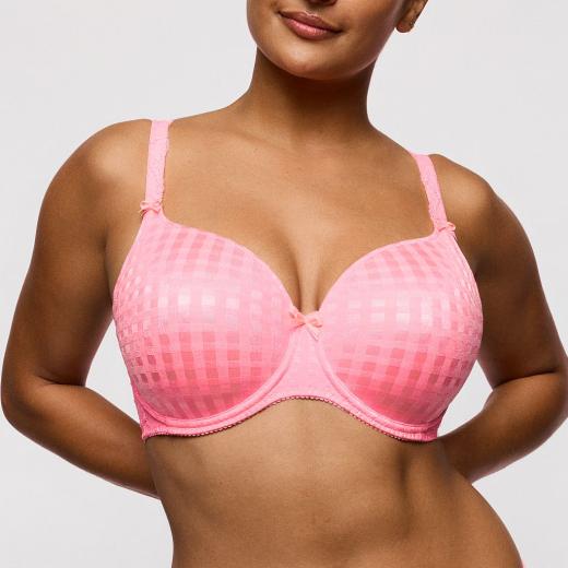 PrimaDonna Madison padded bra - heart shape E-G cup, color pink parfait