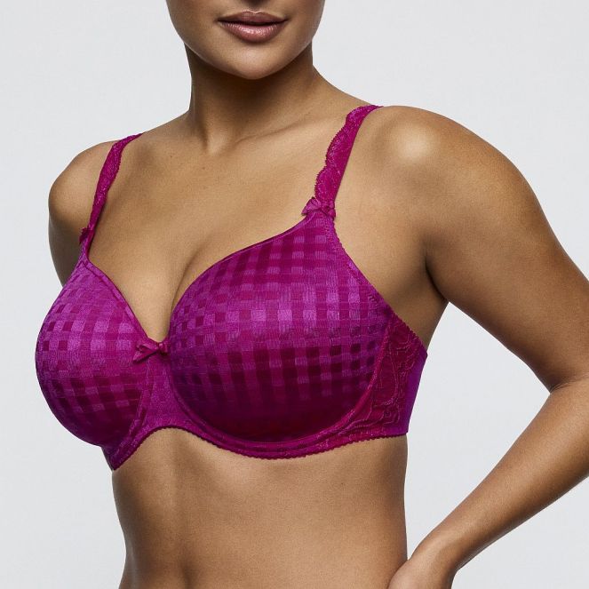 PrimaDonna Madison Bügel BH unterlegt Herzform Cup E-G, Farbe wild rose