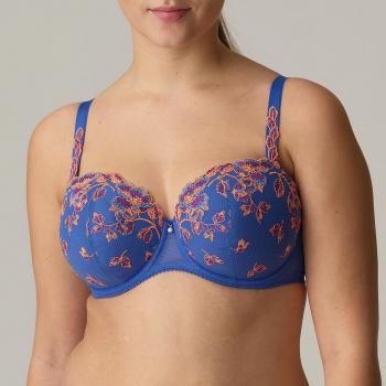 PrimaDonna Lenca padded bra balcony B-G cup, color blue eyes