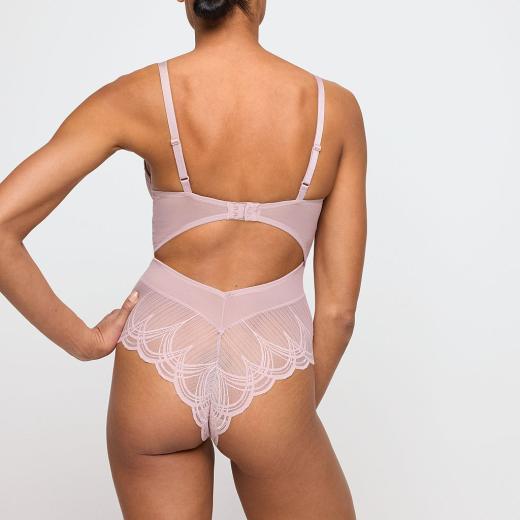 Marie Jo Cathia tief dekolletierter Body Cup B-E, Farbe bois de rose