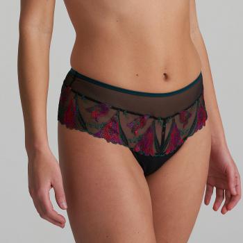 Marie Jo Yoly luxury thong, color jewel green