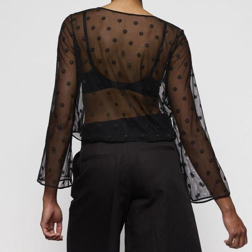 Marie Jo Daisy Top without Cup, color black