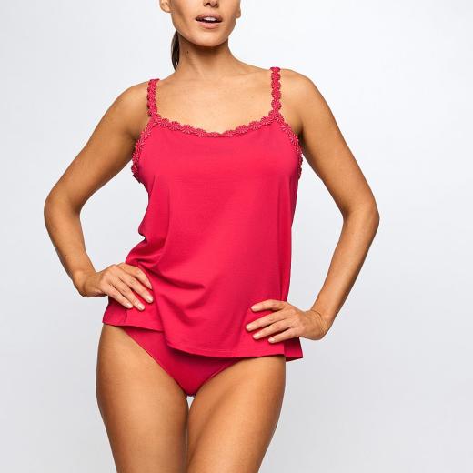 Marie Jo Avero Studio top without cups, color raspberry