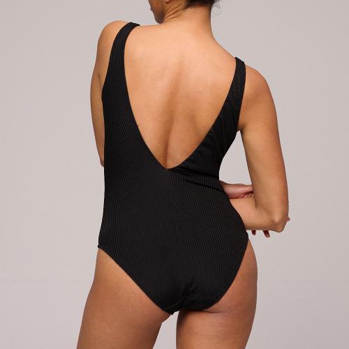 Marie Jo Swim Emly Swimsuit plunge wireless, color black