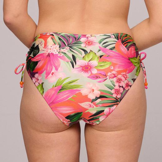 Marie Jo Swim Norma Jeanne Bikini full briefs with rope, color tropical sunset