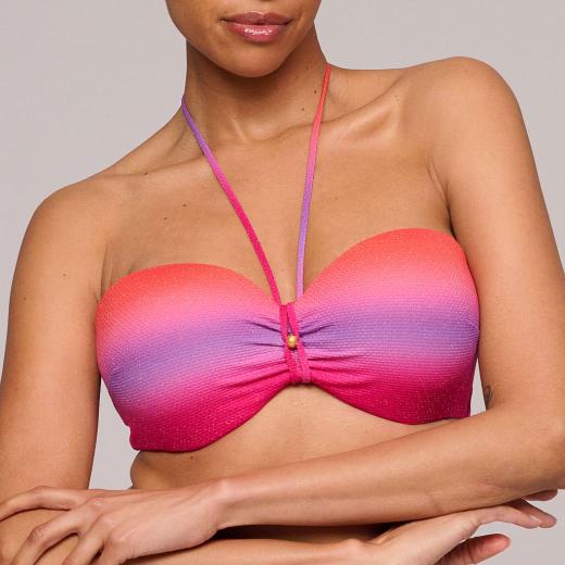 Marie Jo Swim Nusa Dua Bikini trägerlos unterlegt, Farbe spectral