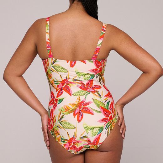 PrimaDonna Swim Tanzania Swimsuit full cup control, color calm tropics