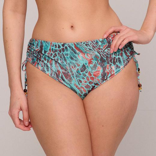 PrimaDonna Swim Riyad Bikini Taillenslip mit Schnur, Farbe turquoise seas