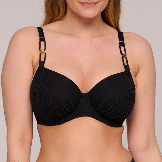 PrimaDonna Swim Kiruna Bikini Oberteil Vollschale mit Bügel, Farbe schwarz