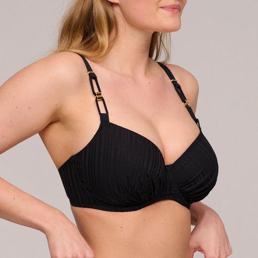 PrimaDonna Swim Kiruna Bikini Oberteil Vollschale mit Bügel, Farbe schwarz