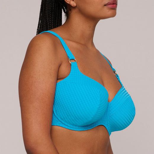 PrimaDonna Swim Kochi padded Bikini top heart shape, color sea breeze