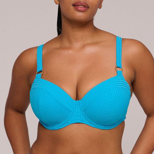 PrimaDonna Swim Kochi Bikini Oberteil unterlegter Balconette, Farbe sea breeze