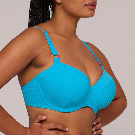 PrimaDonna Swim Kochi Bikini top balcony padded, color sea breeze