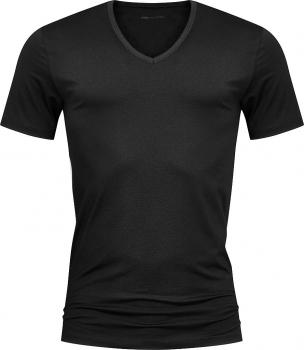Mey Dry Cotton Herrenhemd mit Arm Gr. 4-10, Farbe schwarz