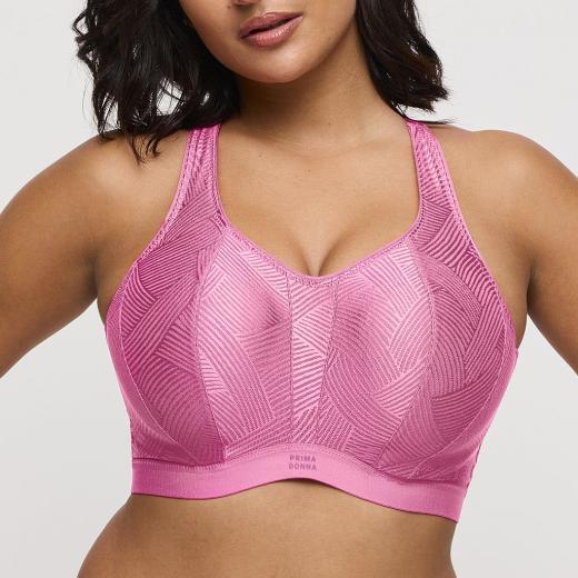 PrimaDonna Sport The Game Sport-BH mit Bügel Cup C-H, Farbe orchid pink